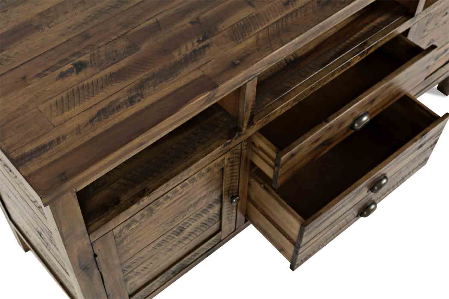 312871794:Artisans Media Console in Oak, 60 Inch, Image 4