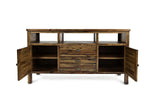 312871794:Artisans Media Console in Oak, 60 Inch, Image 2