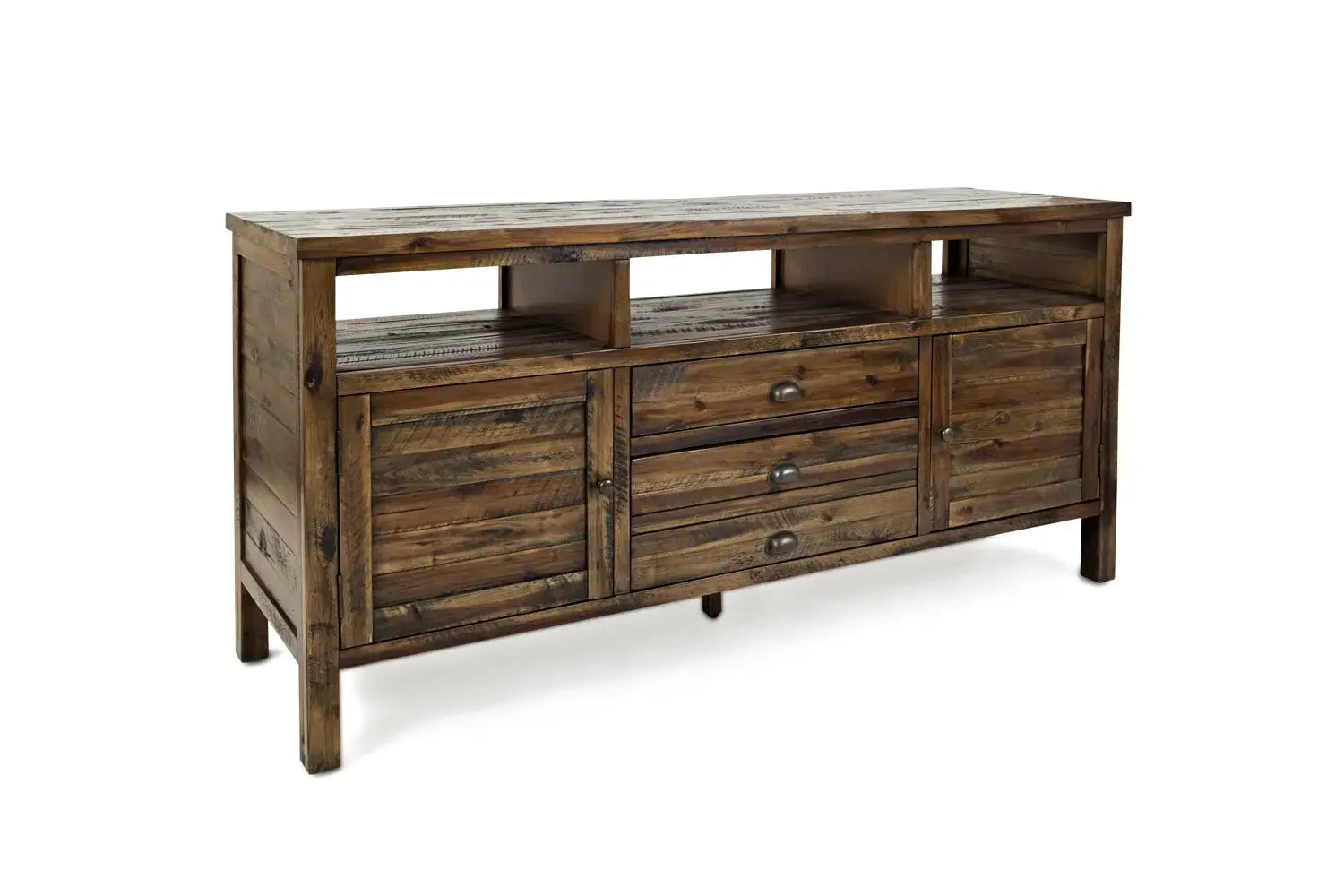 561143278:Artisans Media Console in Oak, 70 Inch, Image 3