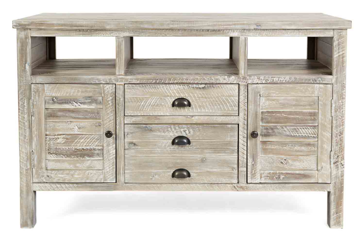 543757021:Artisans Media Console in Gray, 50 Inch, Image 1