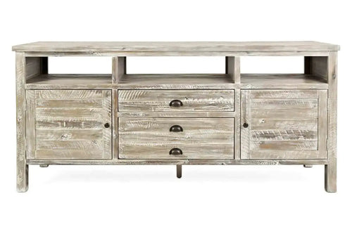 436345447:Artisans Media Console in Gray, 70 Inch, Image 1