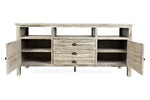436345447:Artisans Media Console in Gray, 70 Inch, Image 2
