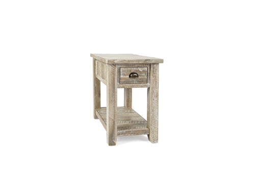 351902391:Artisans Chairside Table in Gray, Image 1