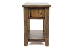 606668561:Artisans Chairside Table in Oak, Image 5