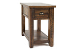 606668561:Artisans Chairside Table in Oak, Image 1