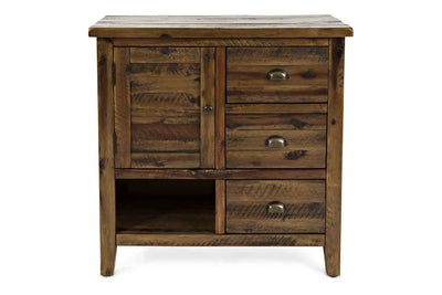 523246661:Artisans Accent Console in Oak, Image 1