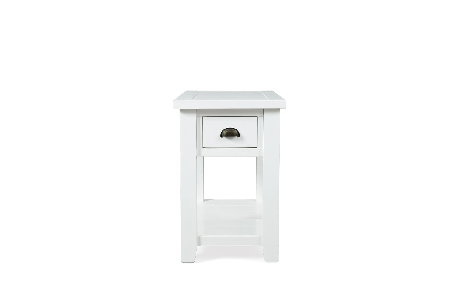 694410983:Artisans Chairside Table in White, Image 2