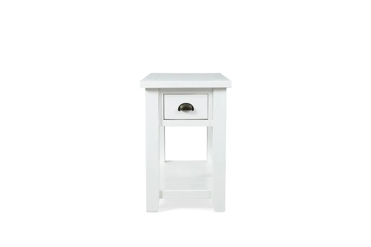 694410983:Artisans Chairside Table in White, Image 2