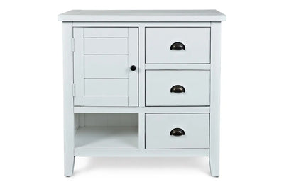 423237933:Artisans Accent Console in White, Image 1
