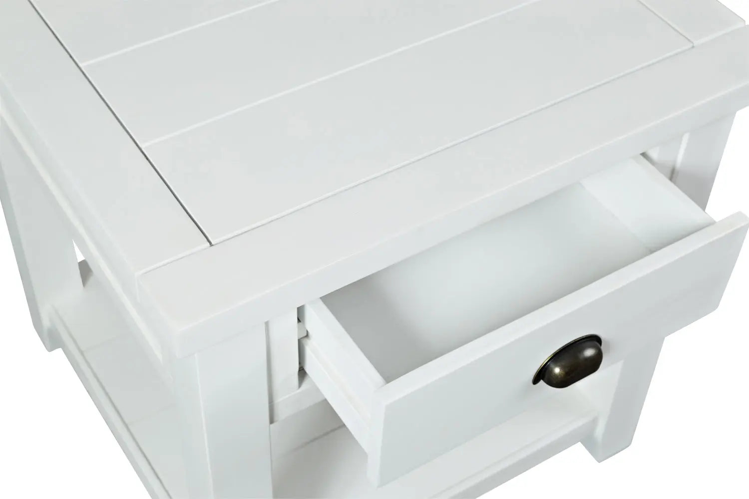 306341704:Artisans End Table in White, Image 4