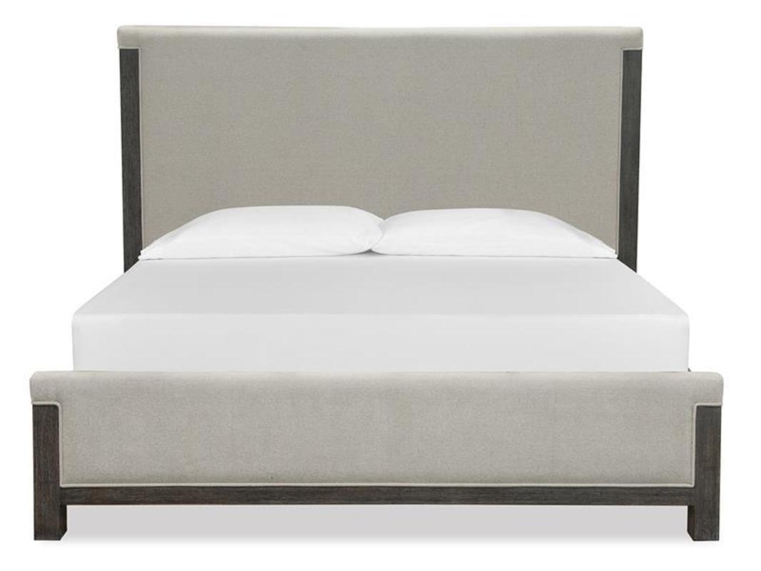 ASPEN0111:Aspen Valley Upholstered Bed &, Front