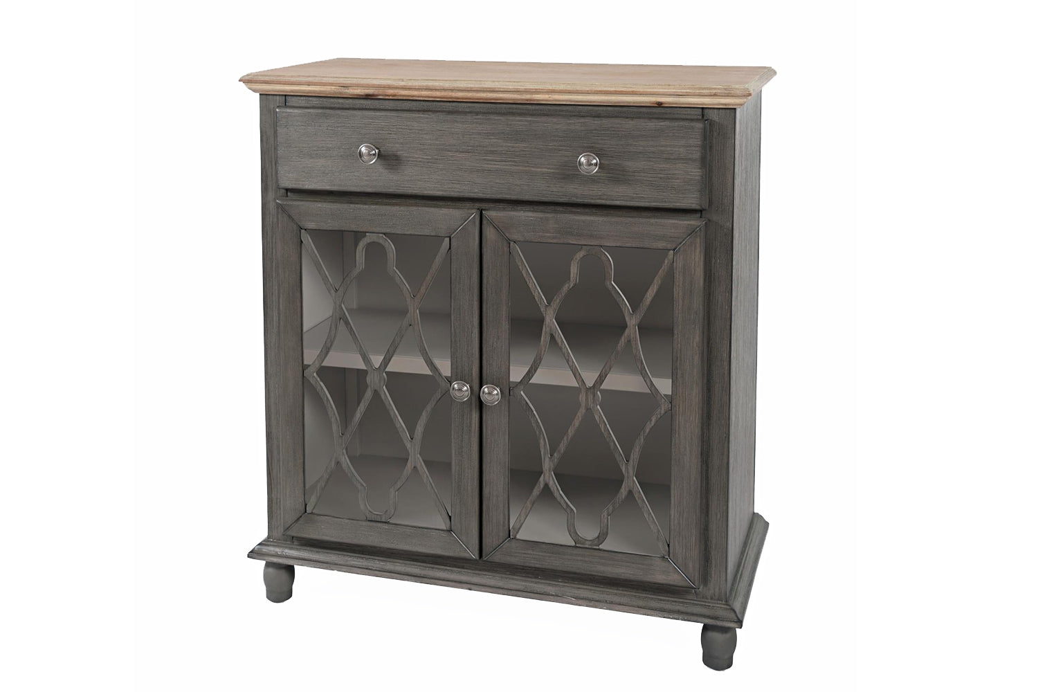 171692818:Aurora 2 Door Accent Chest in Gray, Image 2