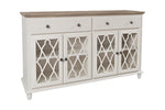 097553711:Aurora 4 Door Accent Chest in White, Image 1