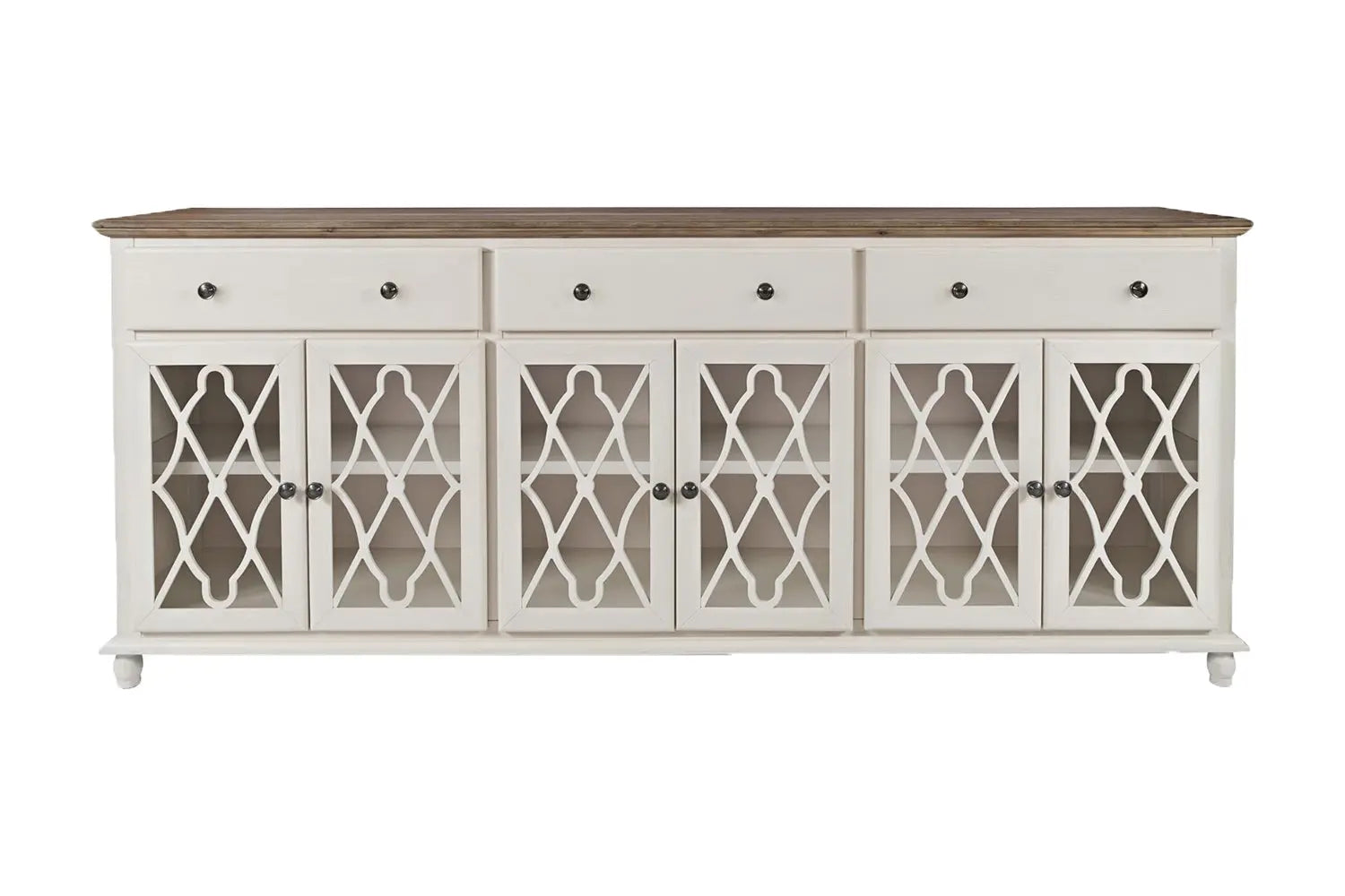 649264908:Aurora 6 Door Accent Chest in White, Image 3