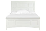 484367056:Bay Creek Panel Bed w/ Storage in White, California King, Image 2