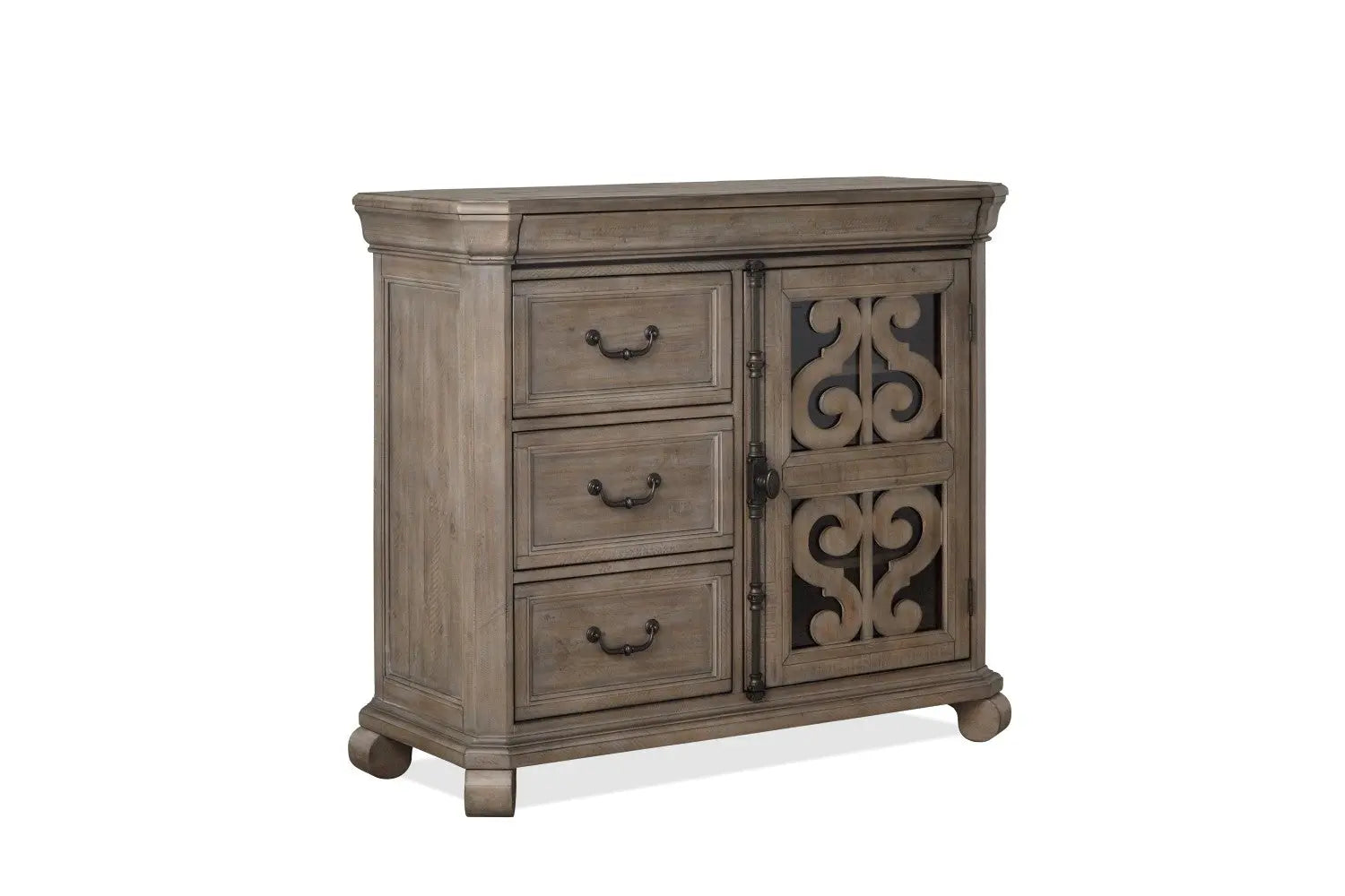 368783149:Bellamy Media Chest in Gray, Image 1