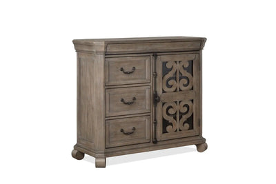 368783149:Bellamy Media Chest in Gray, Image 1
