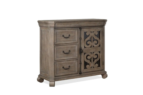 368783149:Bellamy Media Chest in Gray, Image 1