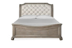 694446655:Bellamy Sleigh Bed in Gray, Eastern King, Image 2