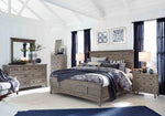 478752442:Bay Creek Panel Bed w/ Storage, Dresser, Mirror & Nightstand in Light Gray, Eastern King, Image 1
