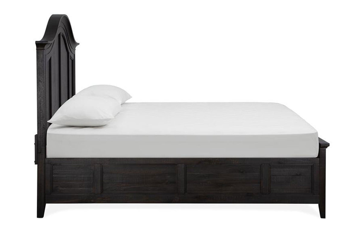 095380024:Bay Creek Arch Panel Bed in Graphite, California King, Image 3