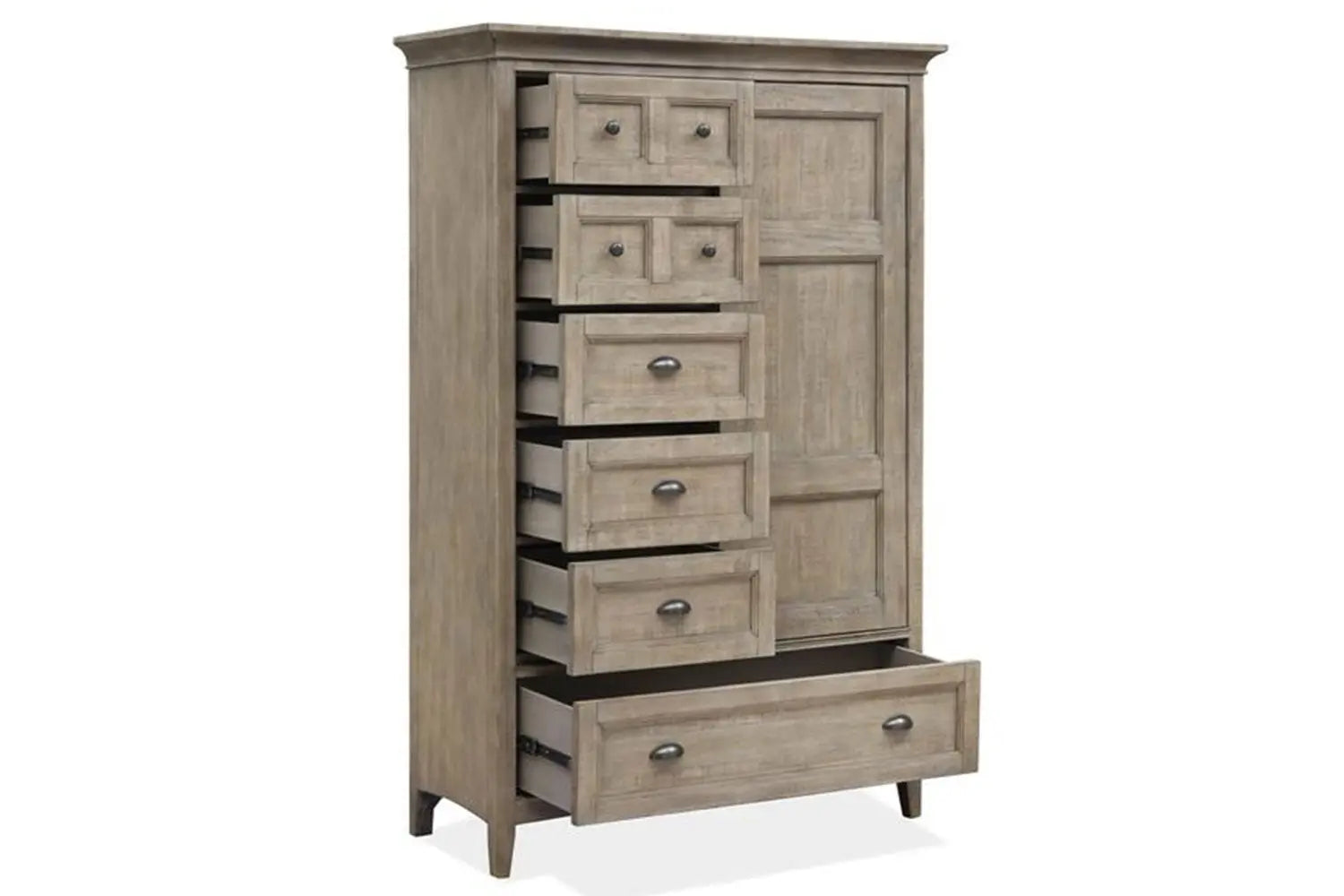 258882626:Bay Creek Chest w/ Door in Light Gray, Image 5