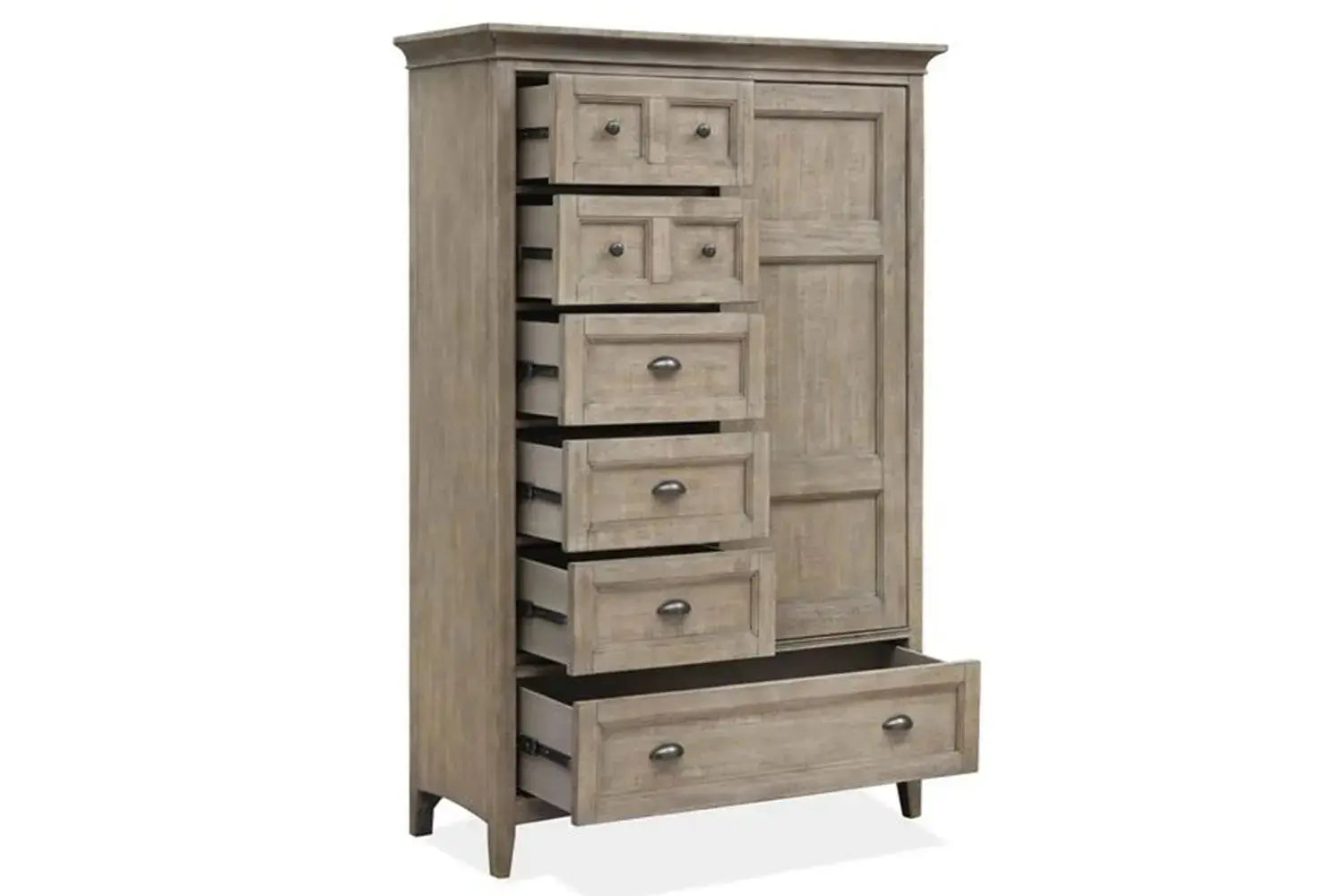 258882626:Bay Creek Chest w/ Door in Light Gray, Image 5