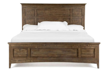 006391631:Bay Creek Panel Bed w/ Storage in Nutmeg, Queen, Image 2