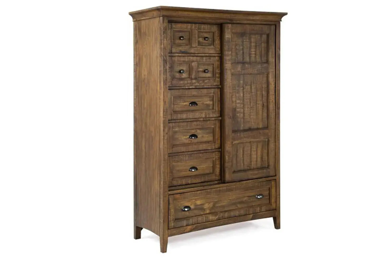 604080806:Bay Creek Chest w/ Door in Nutmeg, Image 1