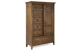 604080806:Bay Creek Chest w/ Door in Nutmeg, Image 1