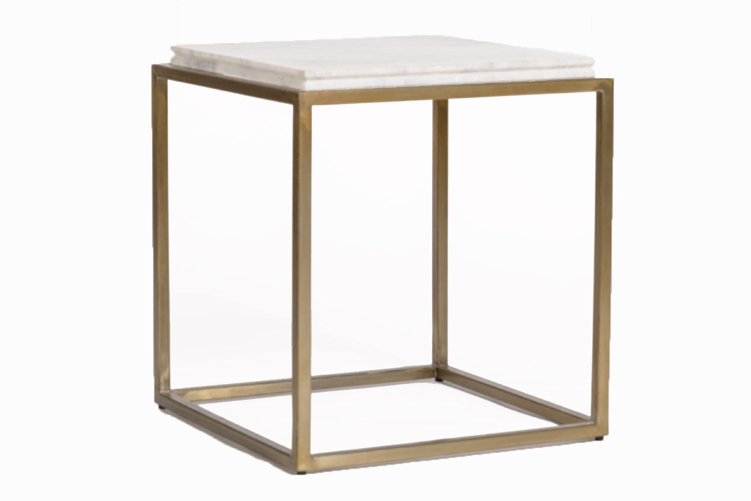 681871797:Alder & Tweed Beckett End Table in Marble, Image 1