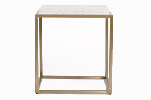 681871797:Alder & Tweed Beckett End Table in Marble, Image 2