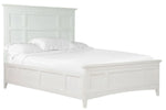 740834203:Bay Creek Panel Bed in White, Eastern King, Image 1