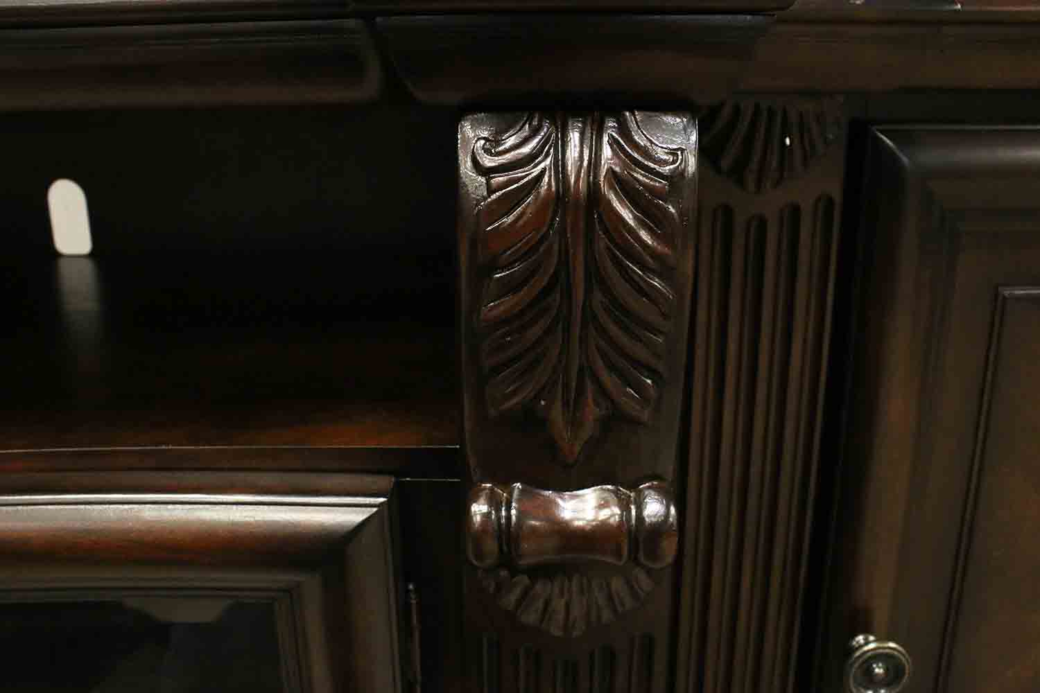 811315575:Bella 4 Piece Entertainment Center in Brown, Image 3