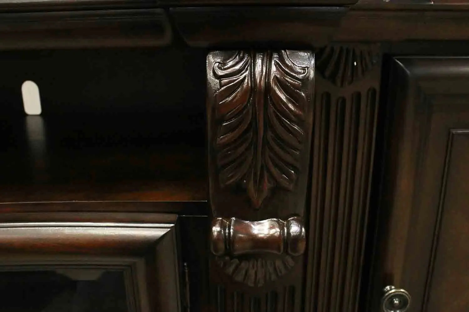 811315575:Bella 4 Piece Entertainment Center in Brown, Image 3