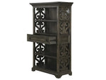 222762495:Bellamy Office Bookcase in Charcoal, Image 3