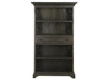 222762495:Bellamy Office Bookcase in Charcoal, Image 1