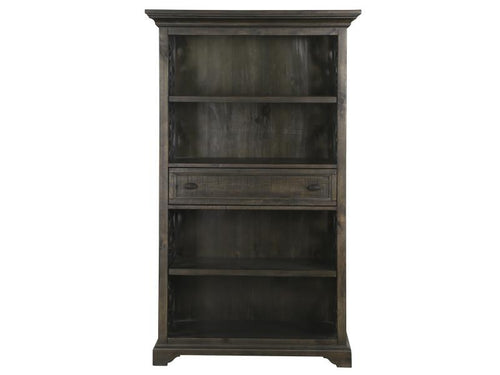 222762495:Bellamy Office Bookcase in Charcoal, Image 1