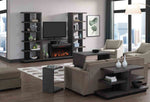 WRIGHTNE1:Wright 3 Piece Entertainment Center in Gray, Image 2