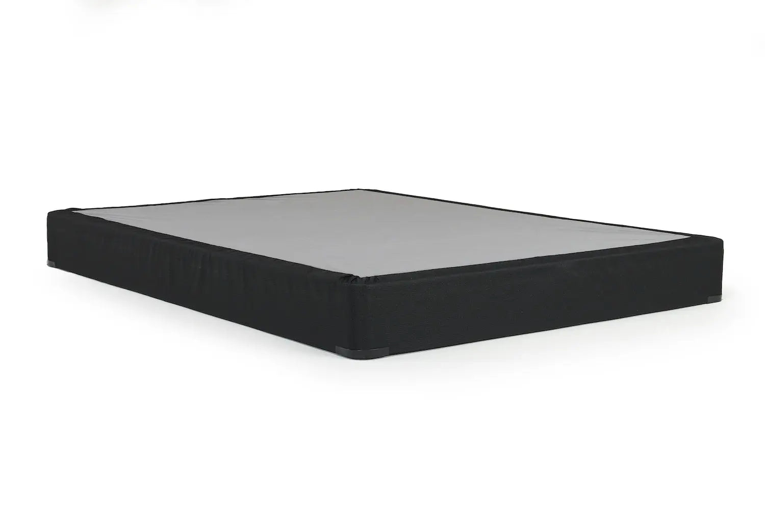 176125450:Sherwood Black Laminated Flat Foundation, Twin XL, High Profile, Image 1