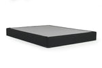 814489805:Sherwood Black Laminated Flat Foundation, Twin, Low Profile, Image 1