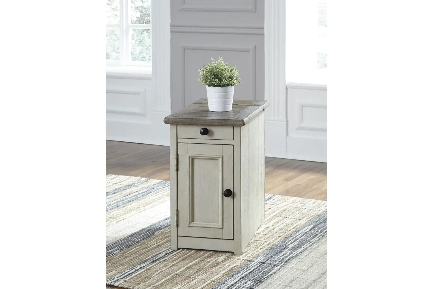 771531892:Bolanburg Chairside Table in Tan, Image 2