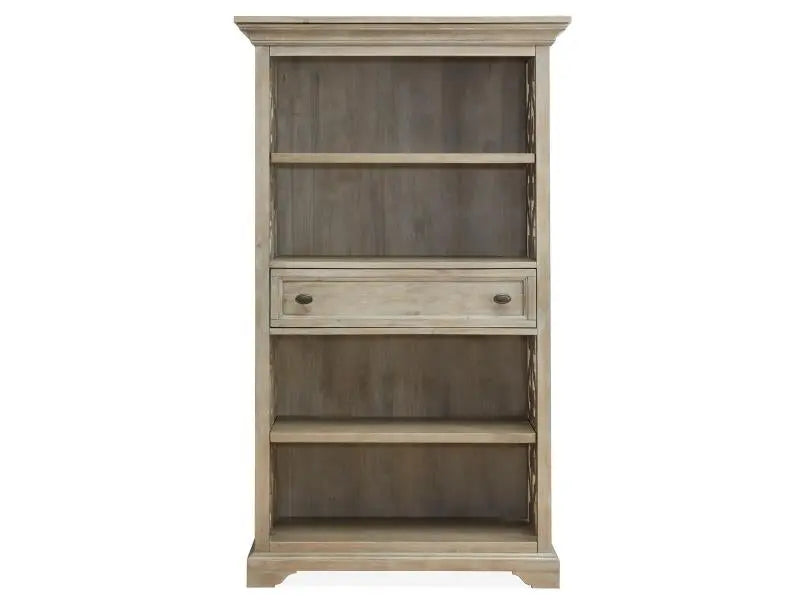 553315499:Bellamy Bookcase in Light Gray, Image 2