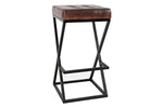 340330212:Brooks Leather Saddle Stool, Image 1