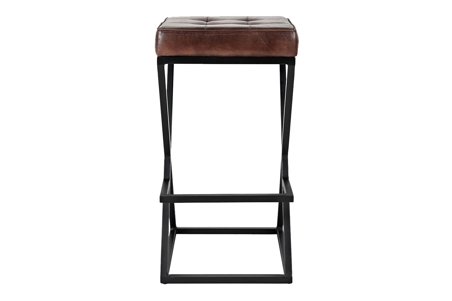 340330212:Brooks Leather Saddle Stool, Image 2