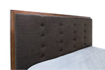 517764567:Cagney Upholstered Panel Bed w/ Storage in Brown, Queen, Image 4