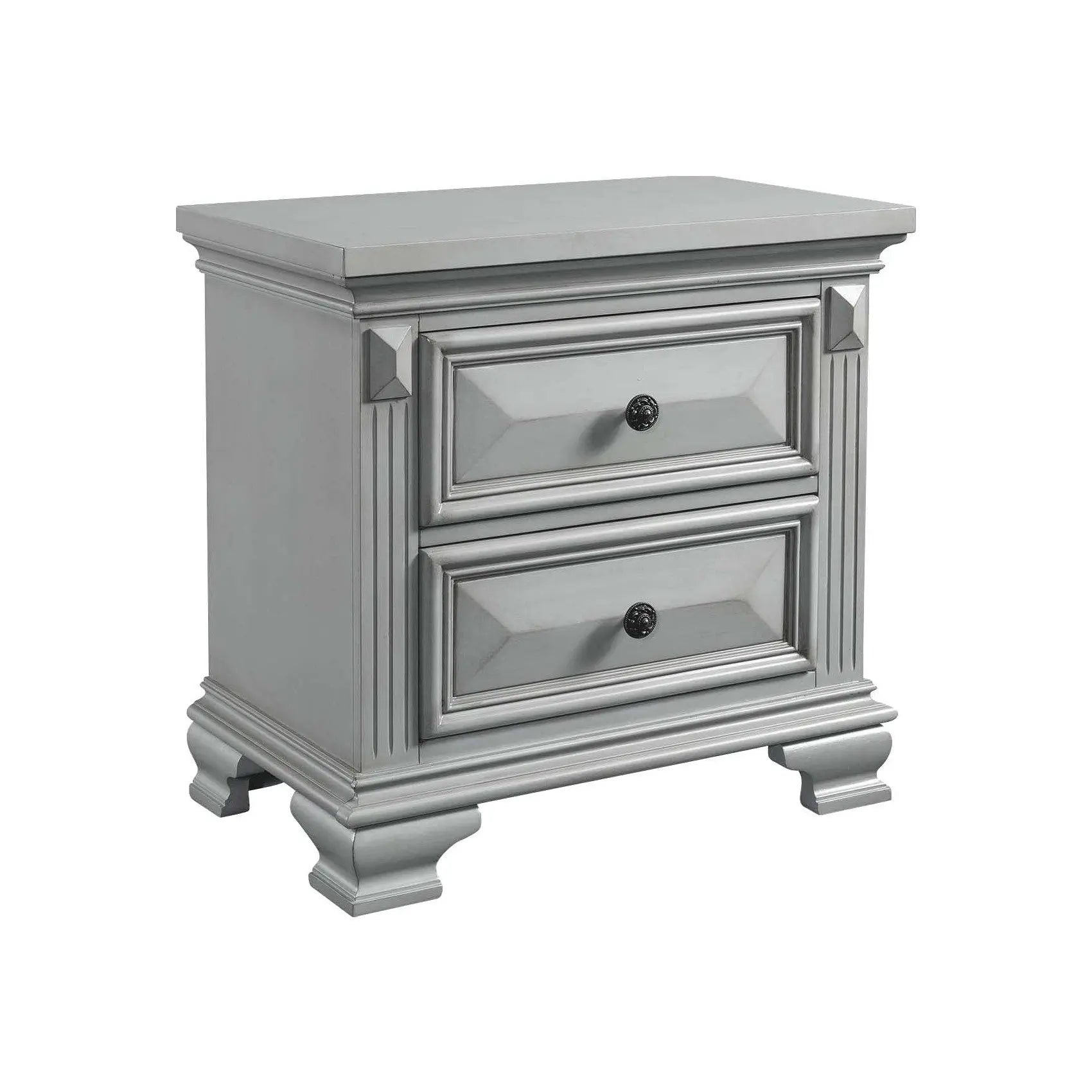 706039189:Calloway Nightstand in Gray, Image 1