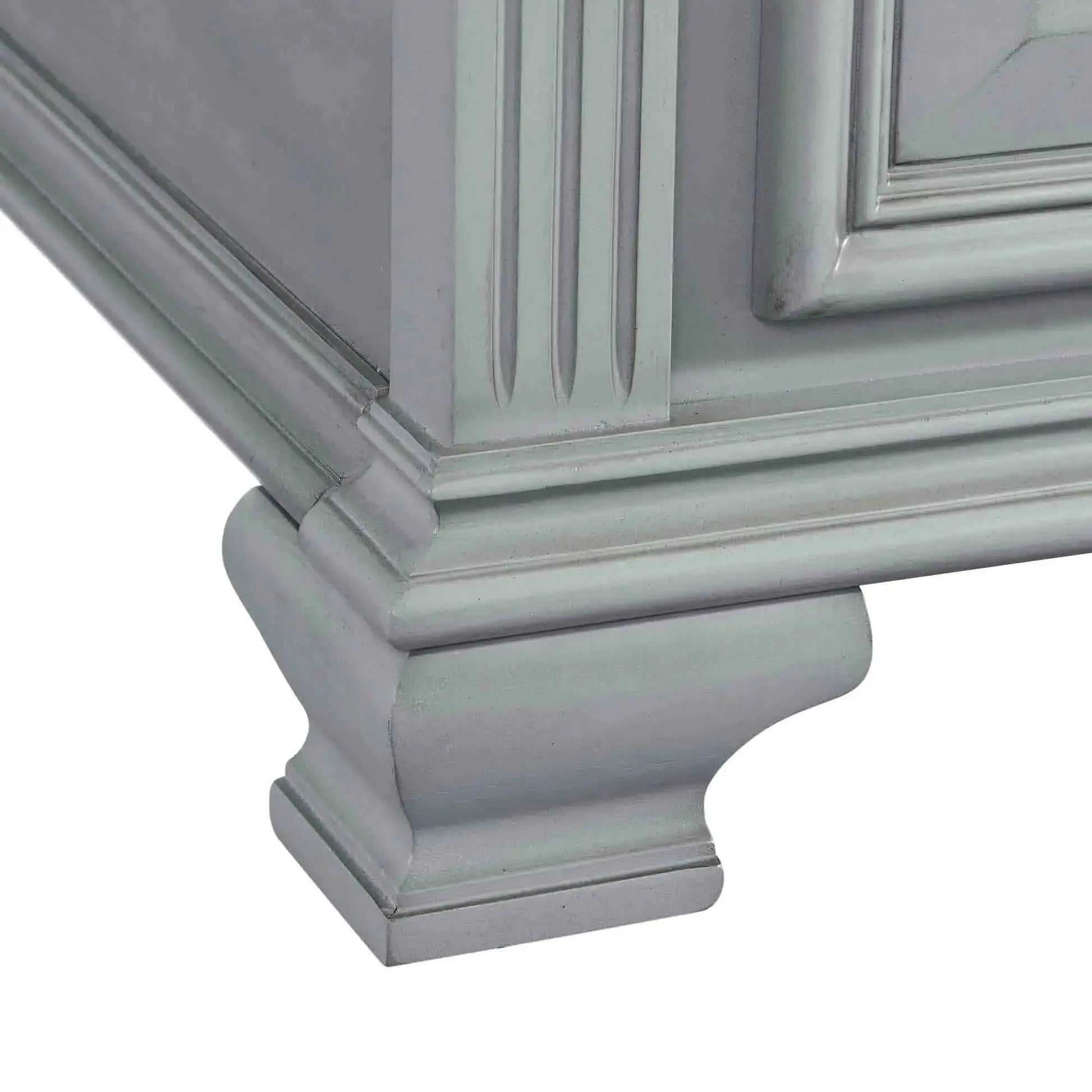089365232:Calloway Panel Bed in Gray, Queen, Image 4