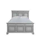 089365232:Calloway Panel Bed in Gray, Queen, Image 2