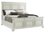 031697152:Calloway Panel Bed in White, Queen, Image 1
